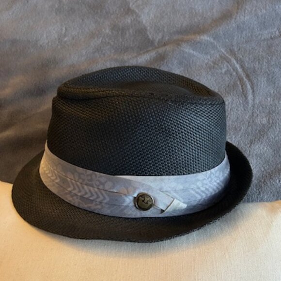 Goorin Braided Straw Fedora - Black - Picture 2 of 9